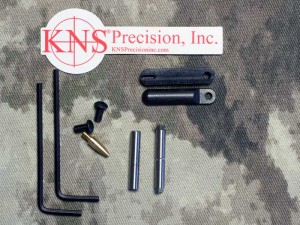KNS_GEN2_ANTI_ROTATION_HAMMER_TRIGGER_PINS KNS Hammer and Trigger Pin 2nd Generation Non Rotating AR-15 Small Pin .154" Stainless Steel