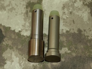  Picture of 45acp AR15 BUFFER COMPARED TO AR15 CARBINE BUFFER