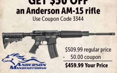 Anderson AM-15 Cheap AR-15 | Brownells Coupon Code