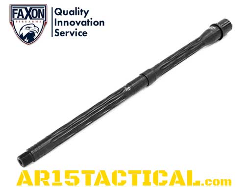 FAXON FIREARMS AR-15 300 BLACKOUT FLAME FLUTED BARREL | AR-15 FLUTED BARREL | FLUTED AR-15 BARRELS