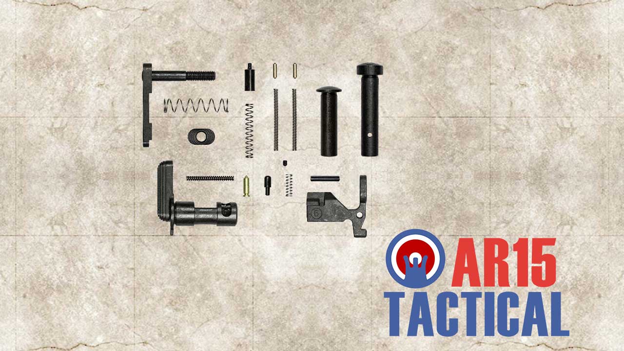 Picture of a AR 15 Lower Parts Kit Minus FCG Pistol Grip