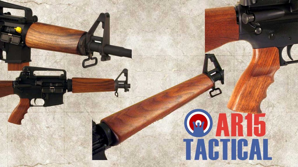 Black Guns Wood AR-15 Wood Stock Sets