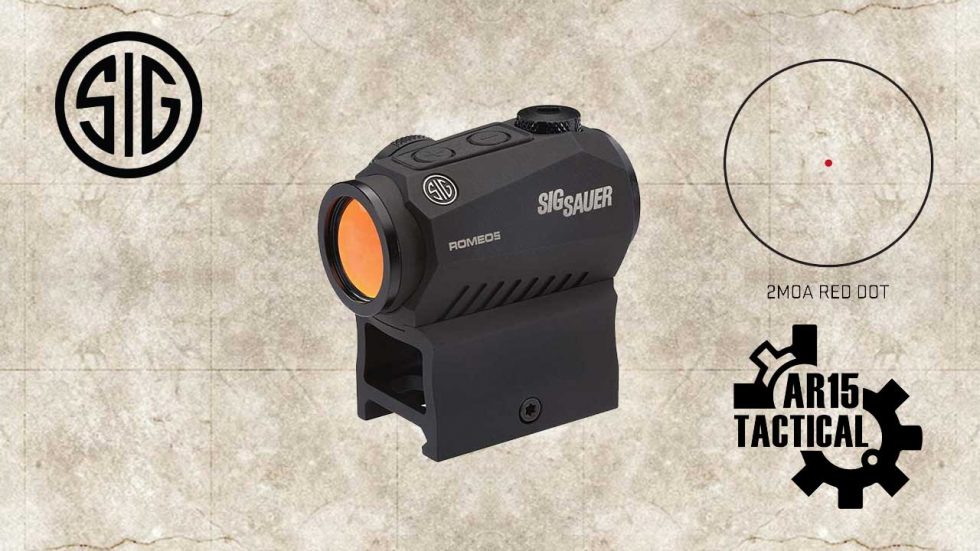 Sig Sauer ROMEO5 1x20mm Red Dot Sight